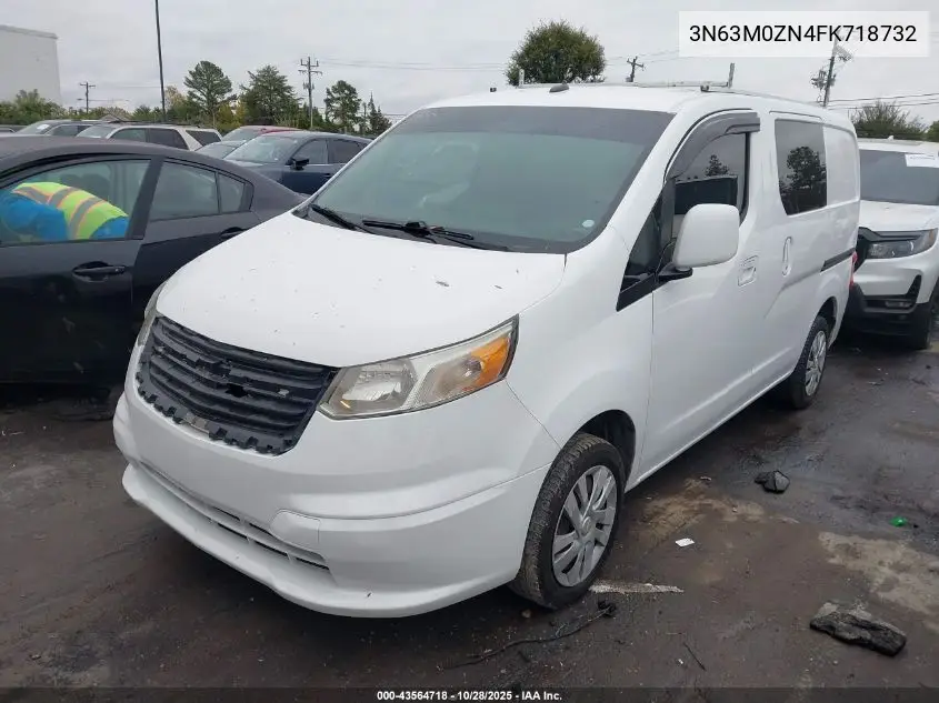 3N63M0ZN4FK718732 2015 Chevrolet City Express 1Lt
