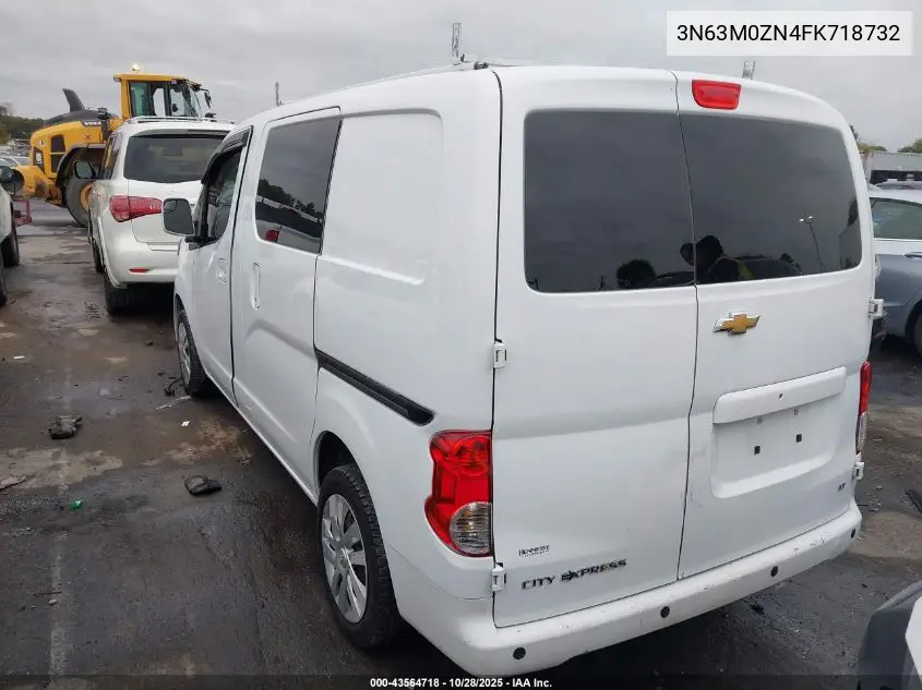 3N63M0ZN4FK718732 2015 Chevrolet City Express 1Lt