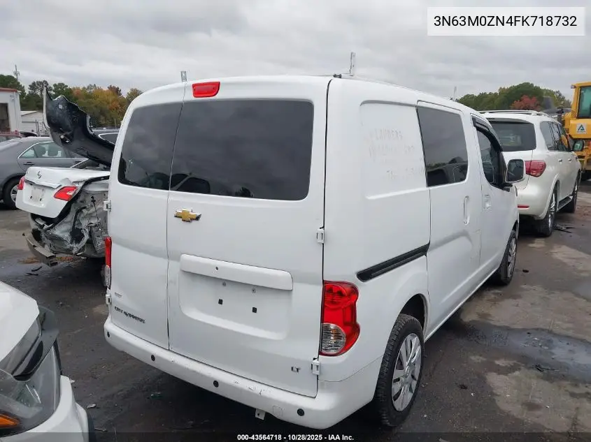 3N63M0ZN4FK718732 2015 Chevrolet City Express 1Lt