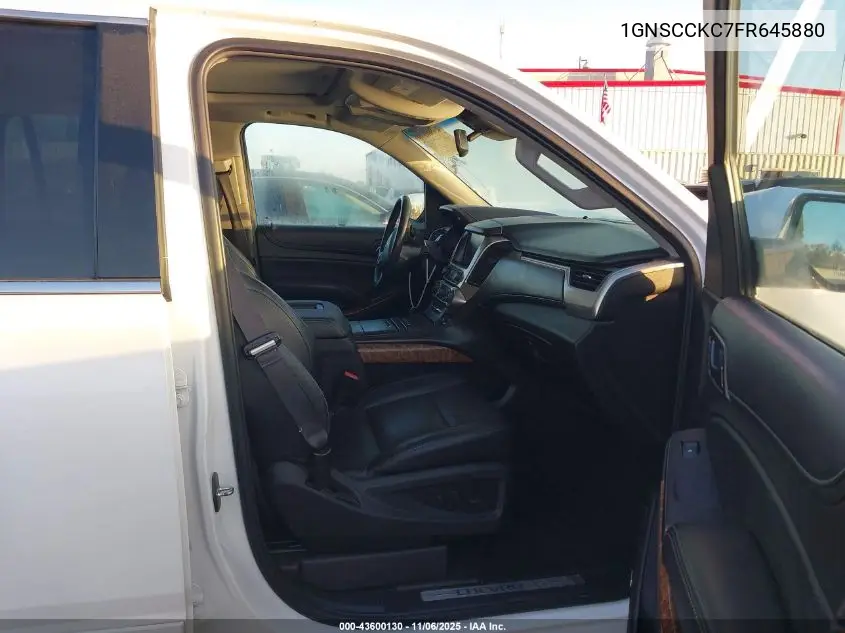 1GNSCCKC7FR645880 2015 Chevrolet Tahoe Ltz