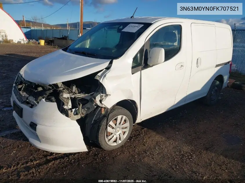 3N63M0YN0FK707521 2015 Chevrolet City Express 1Ls