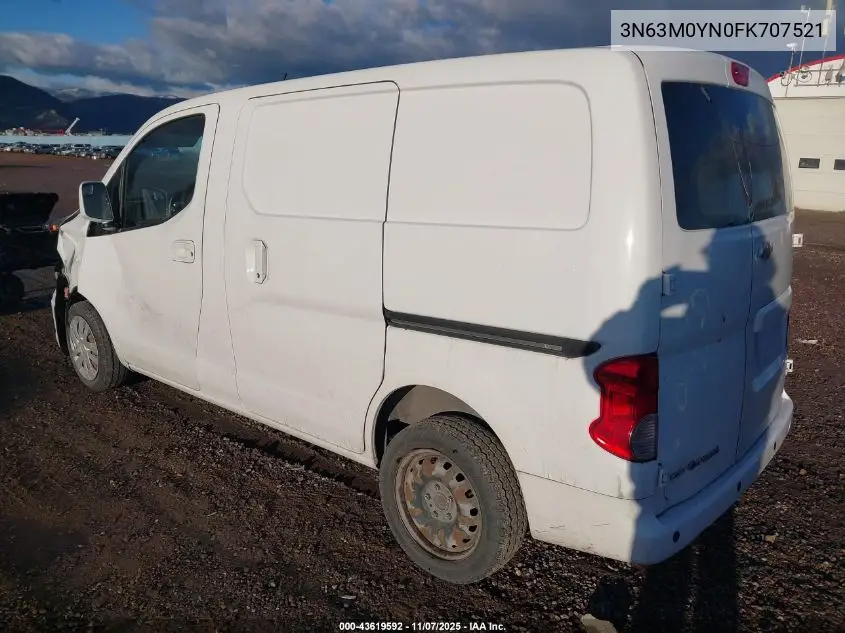 3N63M0YN0FK707521 2015 Chevrolet City Express 1Ls