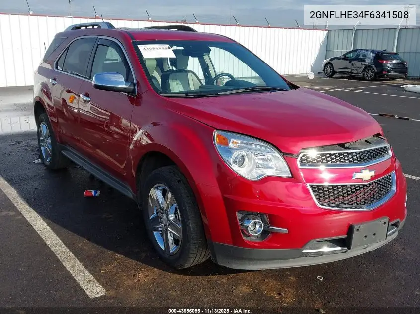 2GNFLHE34F6341508 2015 Chevrolet Equinox Ltz