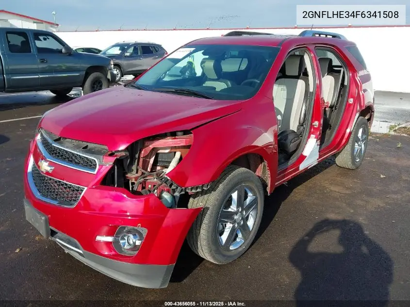 2GNFLHE34F6341508 2015 Chevrolet Equinox Ltz