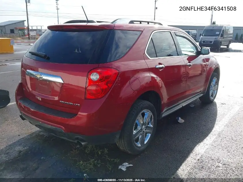 2GNFLHE34F6341508 2015 Chevrolet Equinox Ltz
