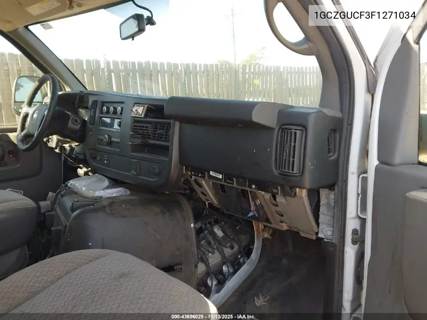 1GCZGUCF3F1271034 2015 Chevrolet Express 3500 Work Van
