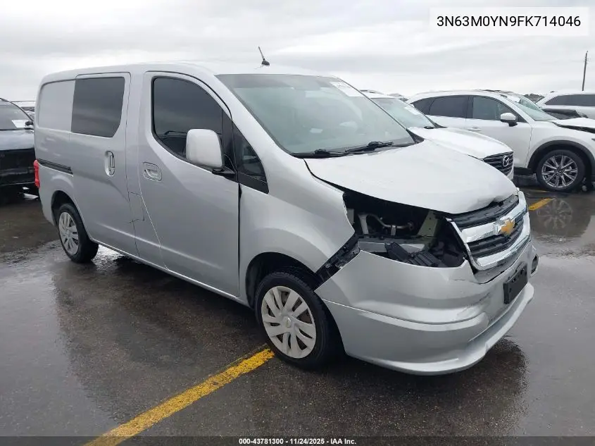 3N63M0YN9FK714046 2015 Chevrolet City Express 1Ls