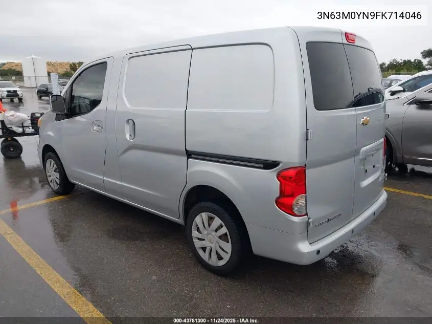 3N63M0YN9FK714046 2015 Chevrolet City Express 1Ls