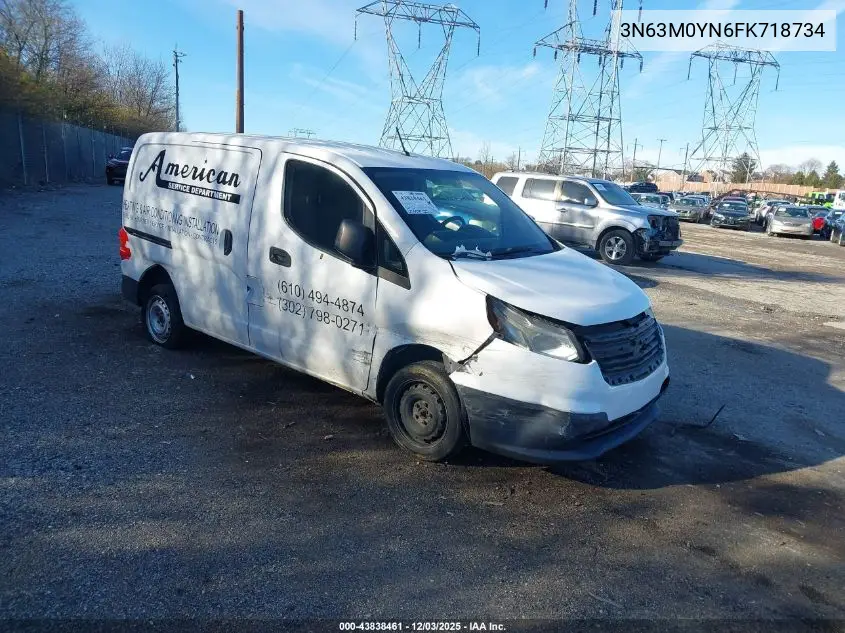 3N63M0YN6FK718734 2015 Chevrolet City Express 1Ls