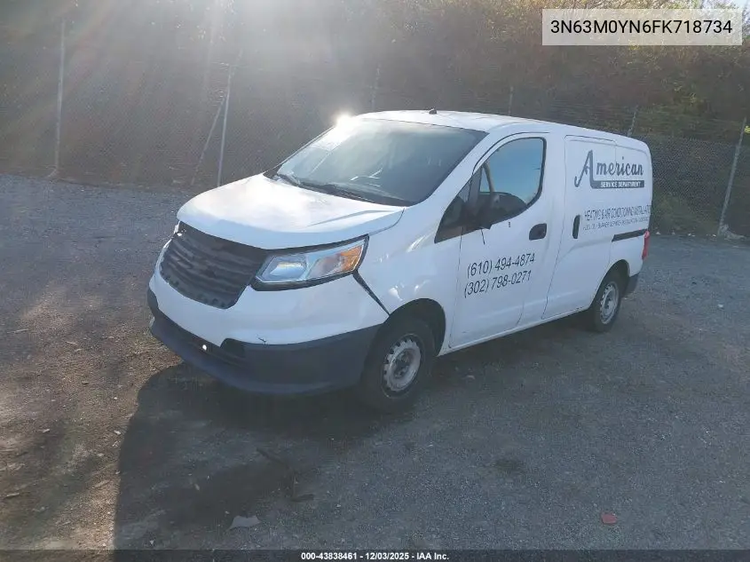 3N63M0YN6FK718734 2015 Chevrolet City Express 1Ls
