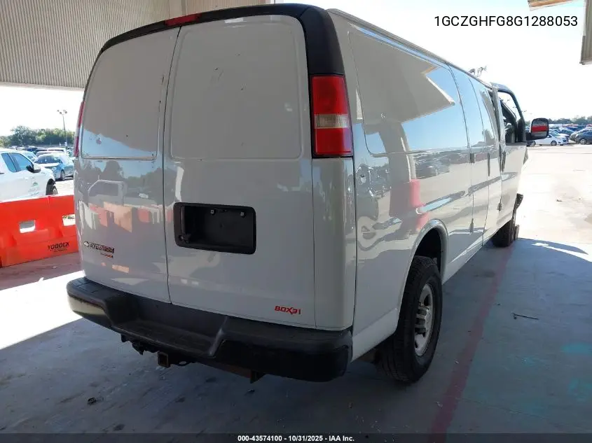 1GCZGHFG8G1288053 2016 Chevrolet Express 3500 Work Van