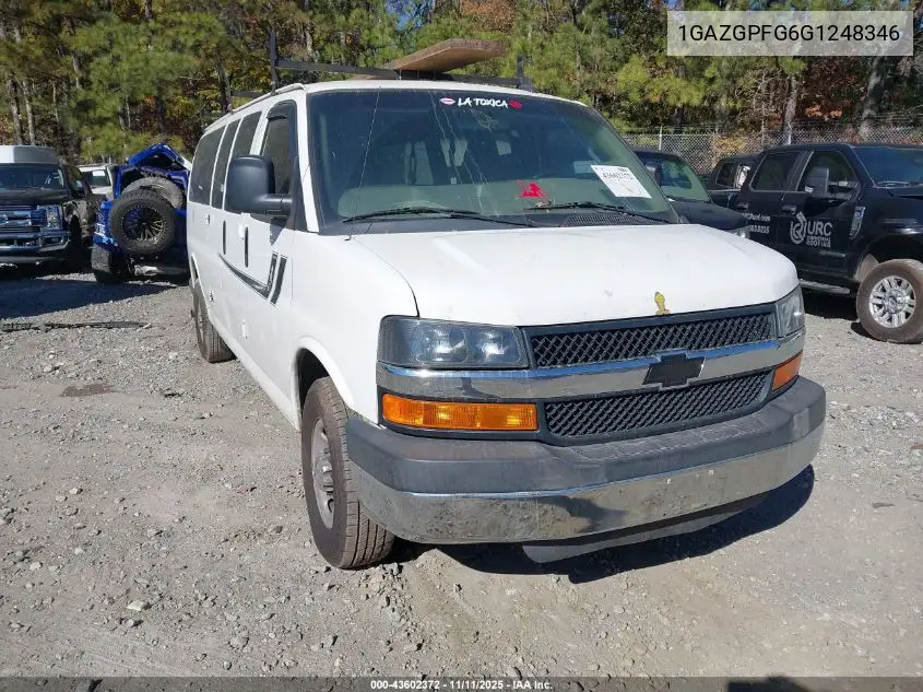 1GAZGPFG6G1248346 2016 Chevrolet Express 3500 Lt