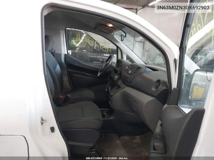3N63M0ZN3GK692903 2016 Chevrolet City Express 1Lt