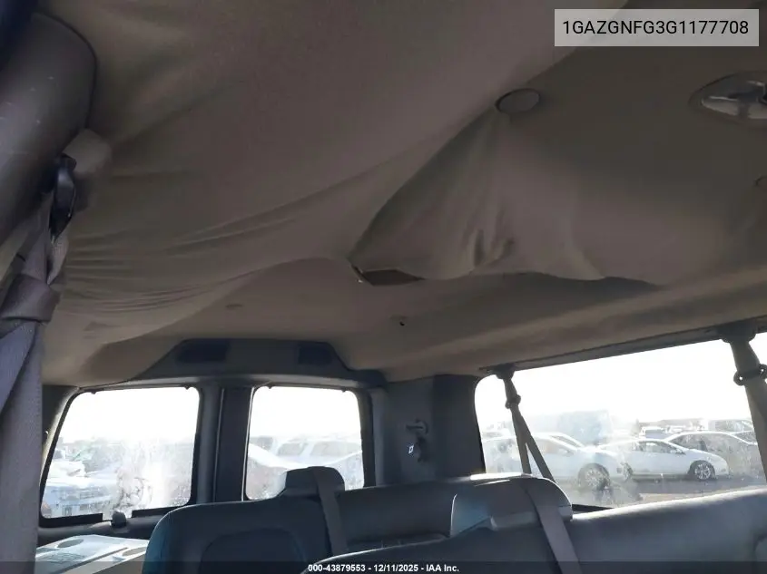 1GAZGNFG3G1177708 2016 Chevrolet Express 3500 Ls
