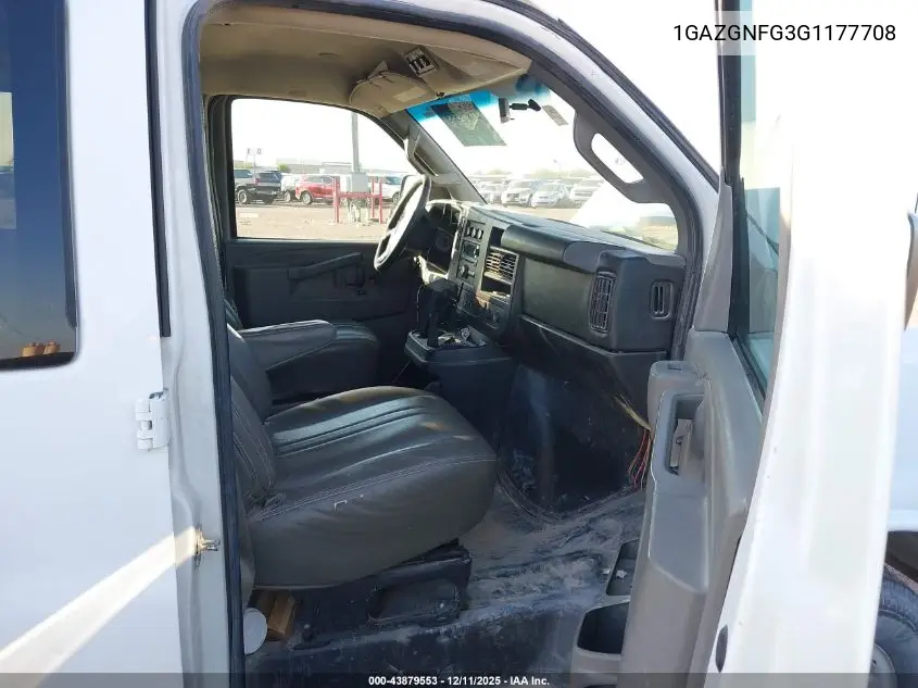 1GAZGNFG3G1177708 2016 Chevrolet Express 3500 Ls