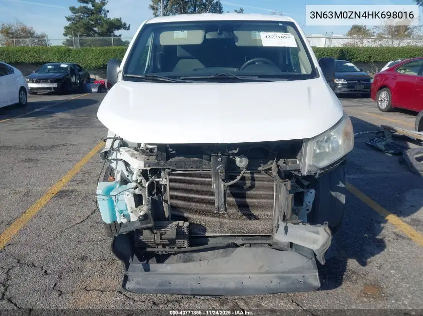 3N63M0ZN4HK698016 2017 Chevrolet City Express 1Lt
