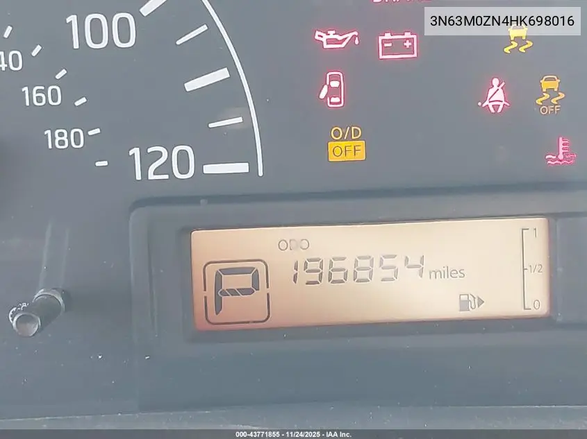 3N63M0ZN4HK698016 2017 Chevrolet City Express 1Lt