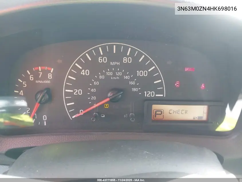 3N63M0ZN4HK698016 2017 Chevrolet City Express 1Lt