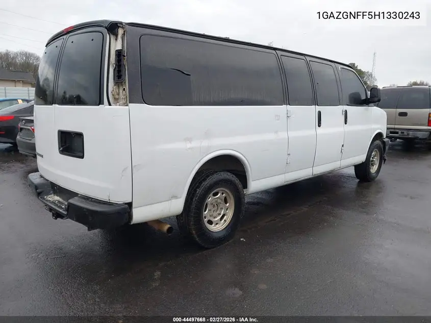 1GAZGNFF5H1330243 2017 Chevrolet Express 3500 Ls