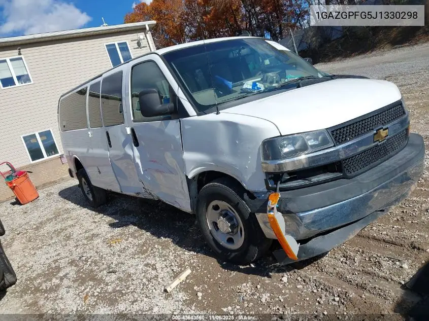 1GAZGPFG5J1330298 2018 Chevrolet Express 3500 Lt