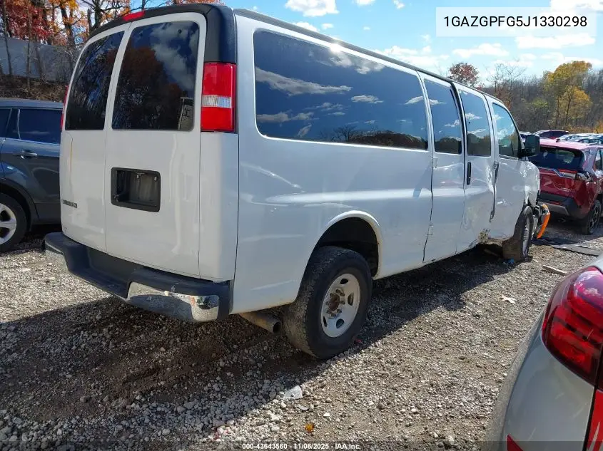 1GAZGPFG5J1330298 2018 Chevrolet Express 3500 Lt