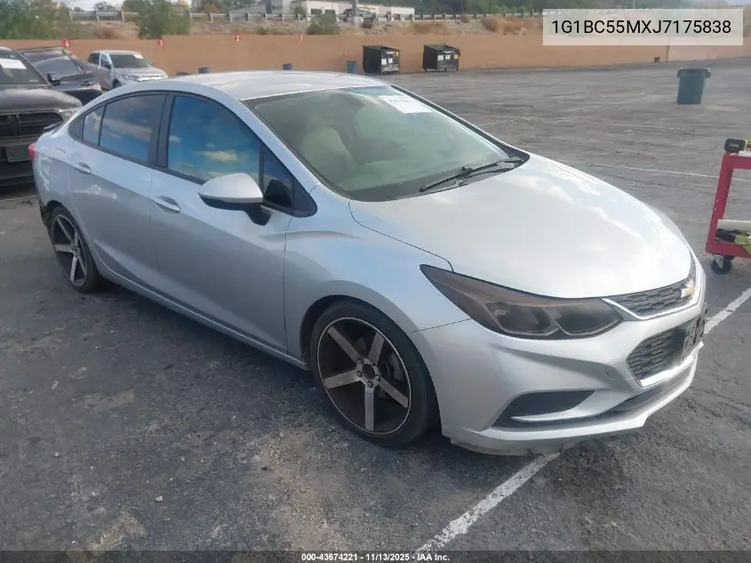 1G1BC55MXJ7175838 2018 Chevrolet Cruz