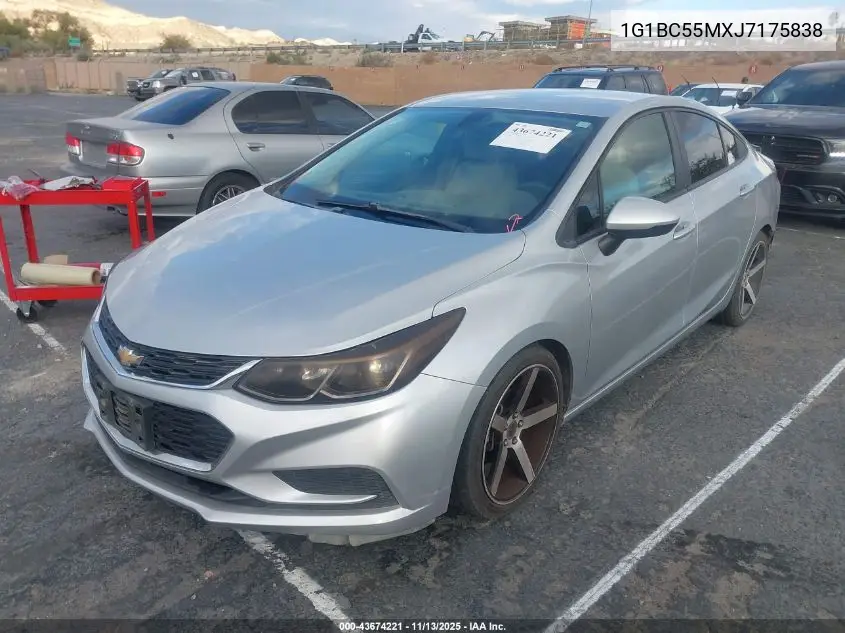 1G1BC55MXJ7175838 2018 Chevrolet Cruz