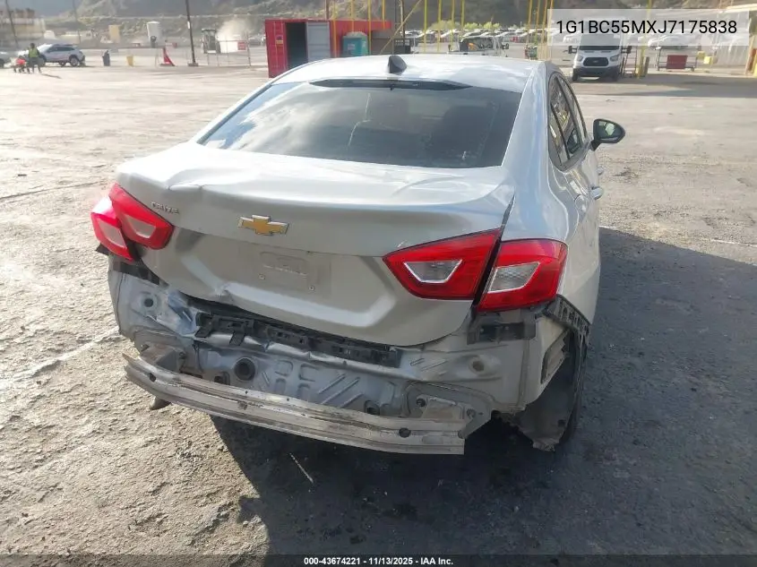 1G1BC55MXJ7175838 2018 Chevrolet Cruz