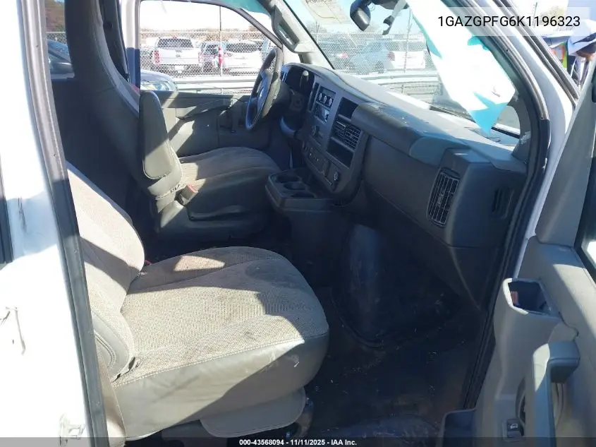 1GAZGPFG6K1196323 2019 Chevrolet Express 3500 Lt