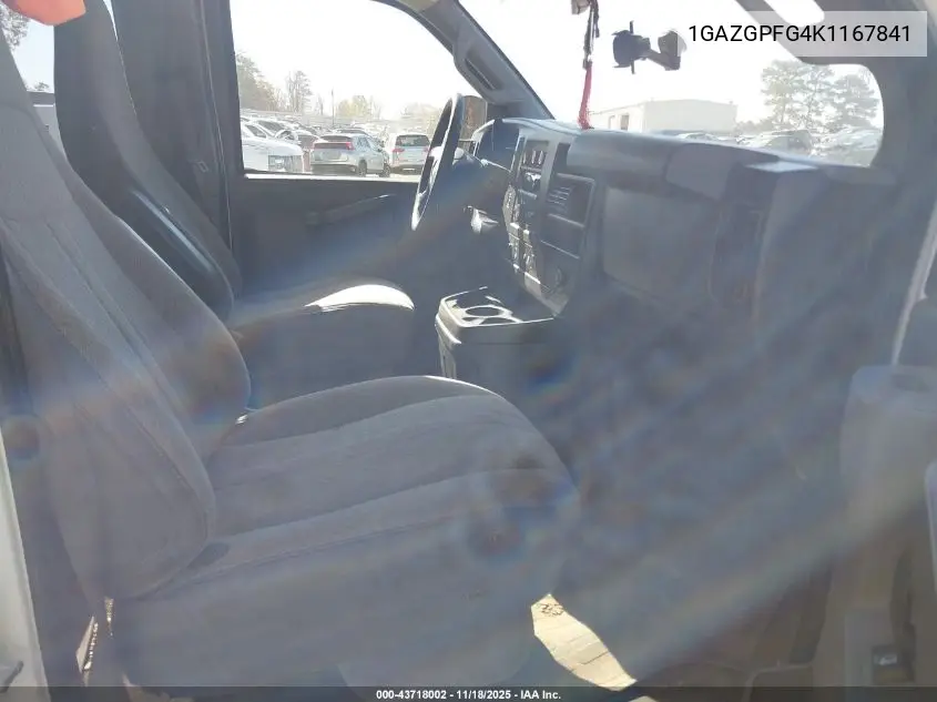 1GAZGPFG4K1167841 2019 Chevrolet Express 3500 Lt