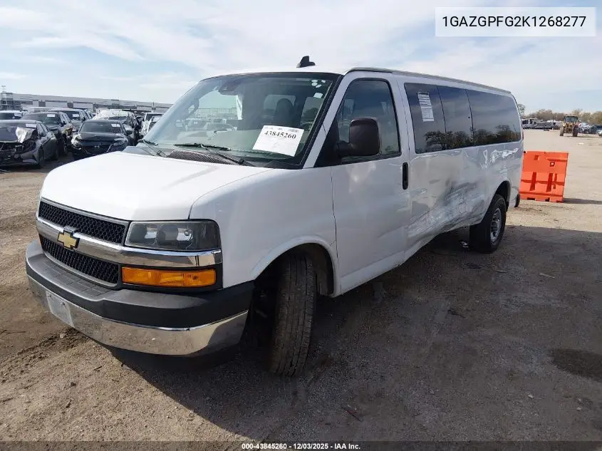 1GAZGPFG2K1268277 2019 Chevrolet Express 3500 Lt