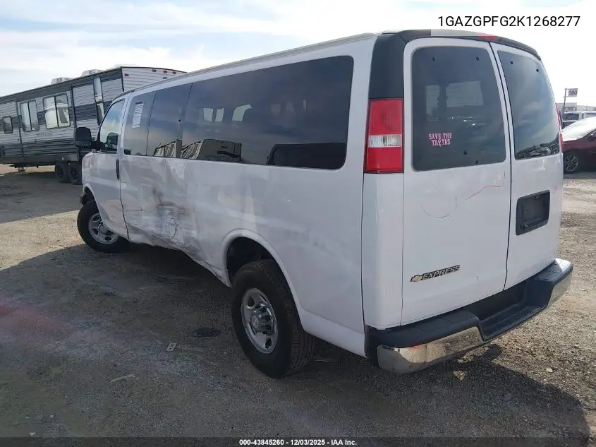 1GAZGPFG2K1268277 2019 Chevrolet Express 3500 Lt