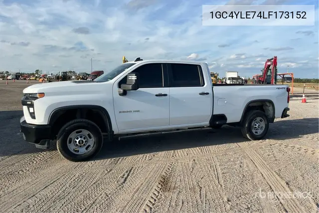 1GC4YLE74LF173152 2020 Chevrolet Silverado 2500 Hd 2020 Chevrolet Silverado 2500 Hd 4X4 Crew Cab Pickup