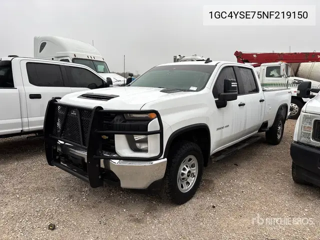1GC4YSE75NF219150 2022 Chevrolet 3500 2022 Chevrolet 3500 4X4 Crew Cab Pickup (Inoperable)