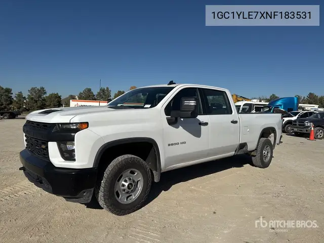 1GC1YLE7XNF183531 2022 Chevrolet Silverado 2500 Hd 2022 Chevrolet Silverado 2500 Hd 4X4 Crew Cab Pickup