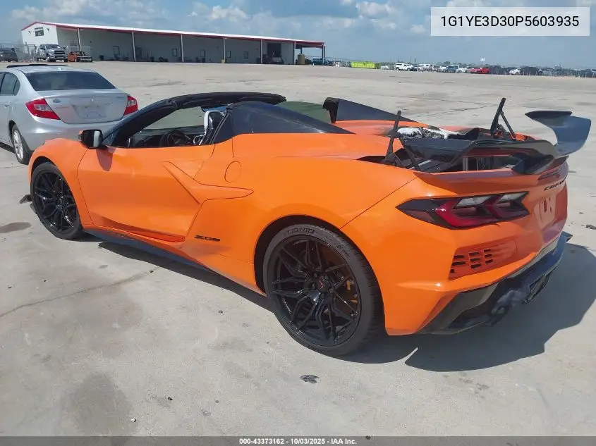 1G1YE3D30P5603935 2023 Chevrolet Corvette Z06