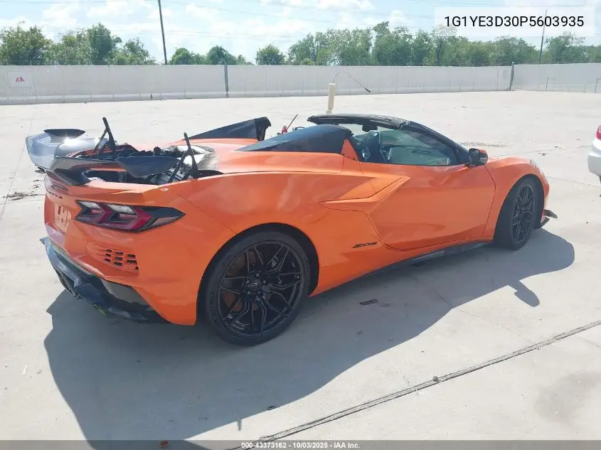 1G1YE3D30P5603935 2023 Chevrolet Corvette Z06