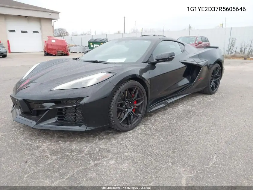 1G1YE2D37R5605646 2024 Chevrolet Corvette Z06 Rwd 2Lz