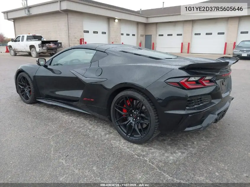 1G1YE2D37R5605646 2024 Chevrolet Corvette Z06 Rwd 2Lz