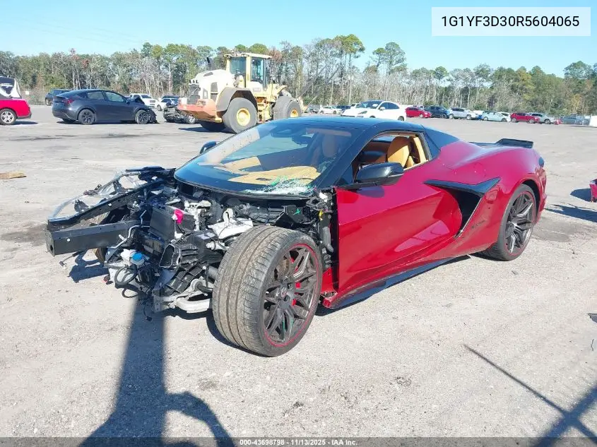 1G1YF3D30R5604065 2024 Chevrolet Corvette Z06 Rwd 3Lz