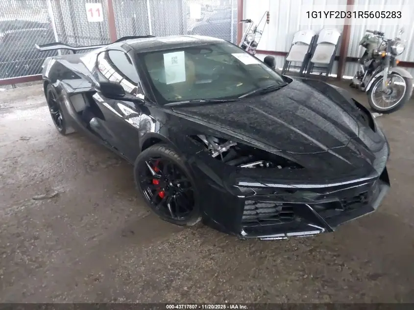 1G1YF2D31R5605283 2024 Chevrolet Corvette Z06 Rwd 3Lz