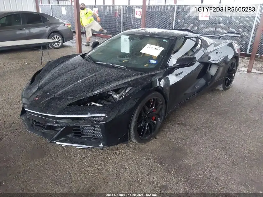 1G1YF2D31R5605283 2024 Chevrolet Corvette Z06 Rwd 3Lz