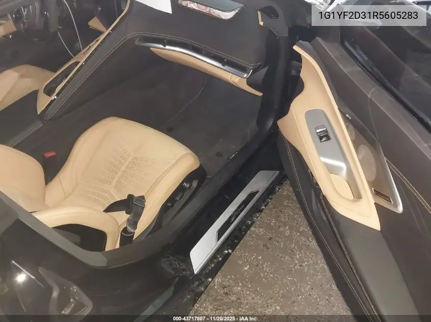 1G1YF2D31R5605283 2024 Chevrolet Corvette Z06 Rwd 3Lz