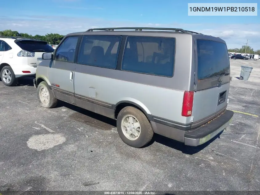 1GNDM19W1PB210518 1993 Chevrolet Astro
