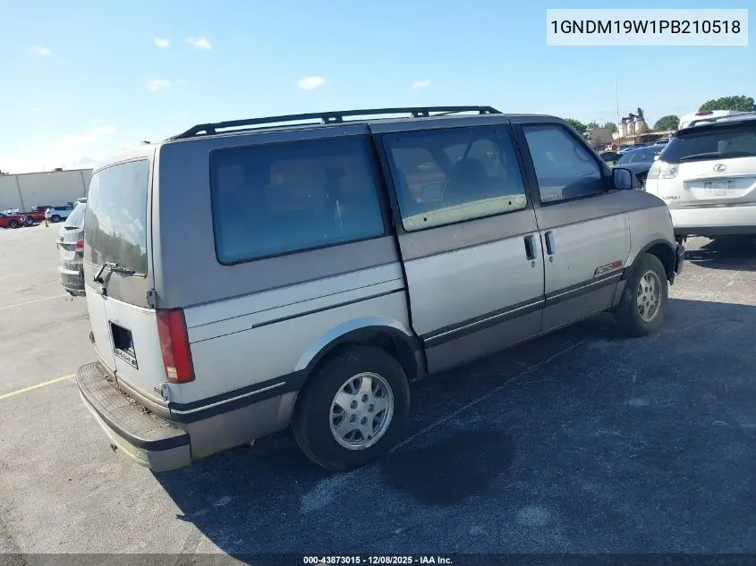 1GNDM19W1PB210518 1993 Chevrolet Astro