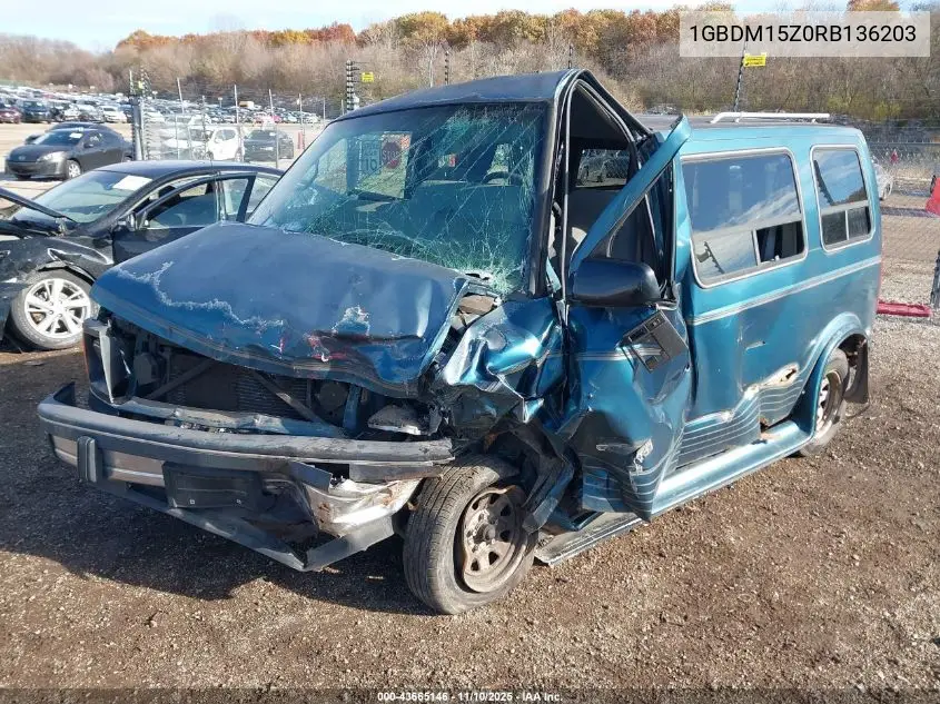 1GBDM15Z0RB136203 1994 Chevrolet Astro