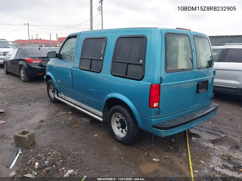 1GBDM15Z8RB232905 1994 Chevrolet Astro
