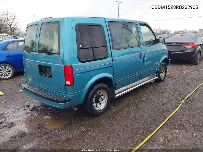1GBDM15Z8RB232905 1994 Chevrolet Astro