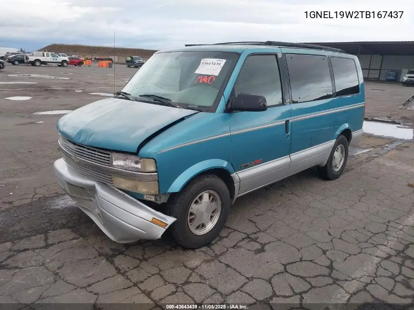 1GNEL19W2TB167437 1996 Chevrolet Astro