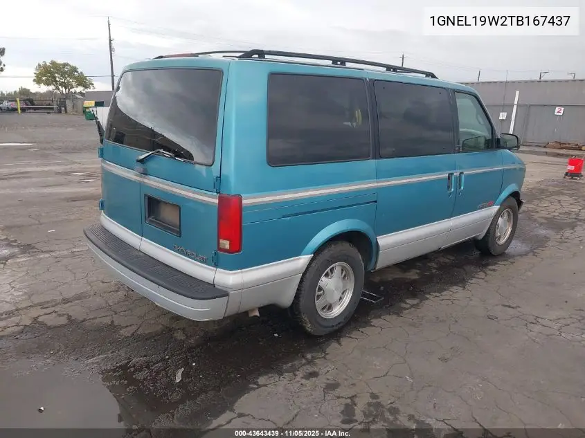 1GNEL19W2TB167437 1996 Chevrolet Astro